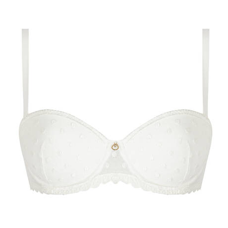 ANTIGEL Soutien-gorge bandeau  À La Folie Ecru Nacre