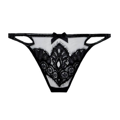 AGENT PROVOCATEUR Lace Brief Ariella Black