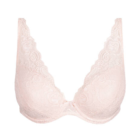 MARIE JO Soutien-gorge triangle coques en dentelle Cyrile Crystal Pink