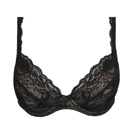 MARIE JO Soutien-gorge push-up en dentelle Cyrile Noir