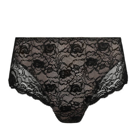 MARIE JO Lace High-waisted panty Cyrile Black