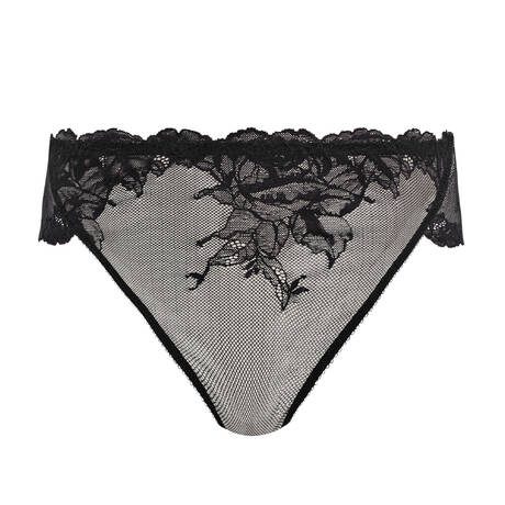 WACOAL Lace Panty Vivid Attraction Black
