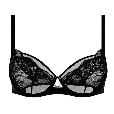 CHANTELLE Lace Full-cup bra Pulp Crush Black