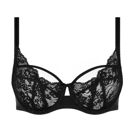 CHANTELLE Lace Demi-cup bra Pulp Crush Black