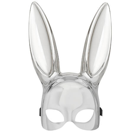 MAISON CLOSE Masque lapin miroir Les Fétiches Argent
