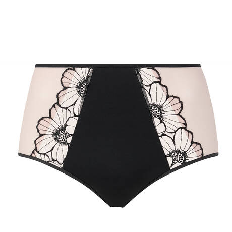 CHANTELLE High-waisted panty Pulp Lush Black/Soft Pink