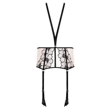 CHANTELLE Strapsgürtel Strapsgürtel Pulp Lush Black/Soft Pink
