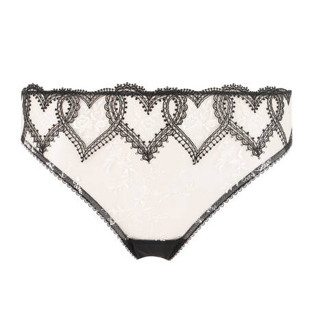 DITA VON TEESE Brief Luvella Black/White