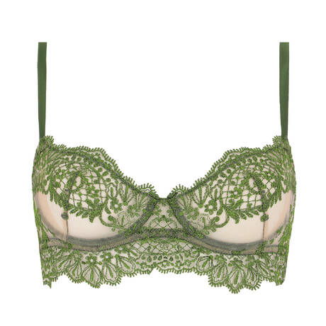 I.D. SARRIERI Demi-cup bra And All That Jazz Green