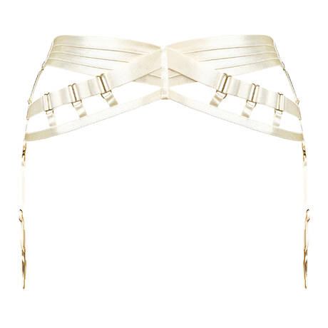 BORDELLE Garter belt New Signature Cream