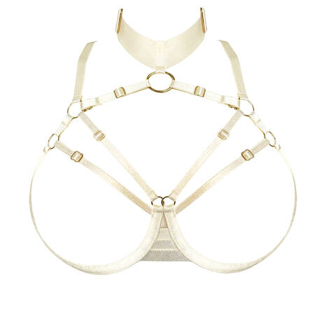 BORDELLE Soutien-gorge ouvert New Signature Cream