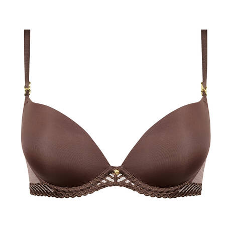 AUBADE Push-up bra Sheer Emotion Sepia