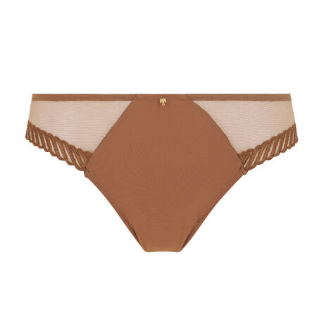 AUBADE Brazilian brief Sheer Emotion Honey