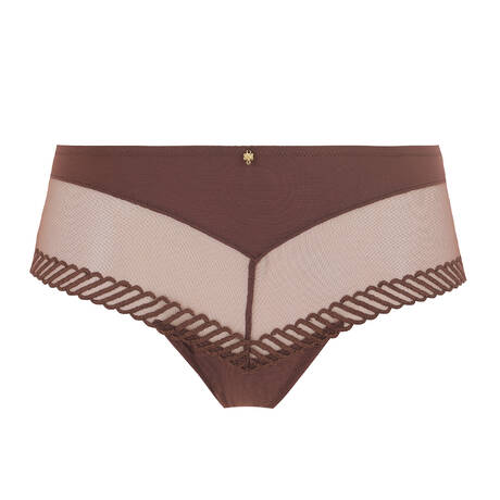 AUBADE Hipster Sheer Emotion Sepia