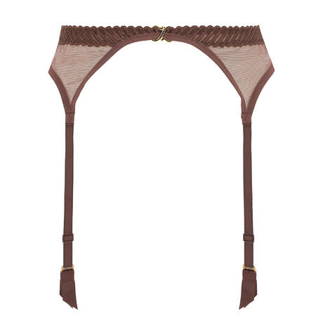 AUBADE Porte-jarretelles Sheer Emotion Sepia