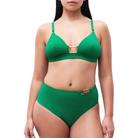 2 pieces set CHANTELLE Hera Emerald green
