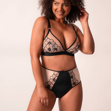 2 pieces set CHANTELLE Pulp Lush Black/Soft Pink