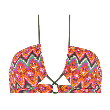 BANANA MOON Bandeau bikini top Umko Exotic Orange