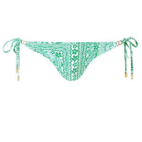 MELISSA ODABASH Bas de maillot de bain slip lacets Costa Desert Haven Medina