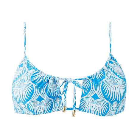 MELISSA ODABASH Bralette bikini top Egypt Serenity Flowers Lotus