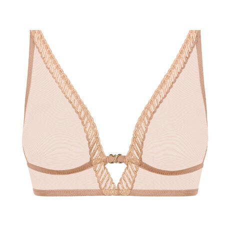 AUBADE Soutien-gorge sans armatures Sheer Emotion Sand