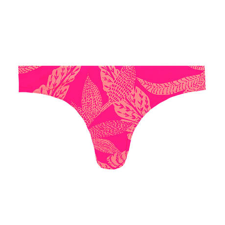 SIMONE PÉRÈLE Brief bikini bottom Melia Imprimé Bright Rose