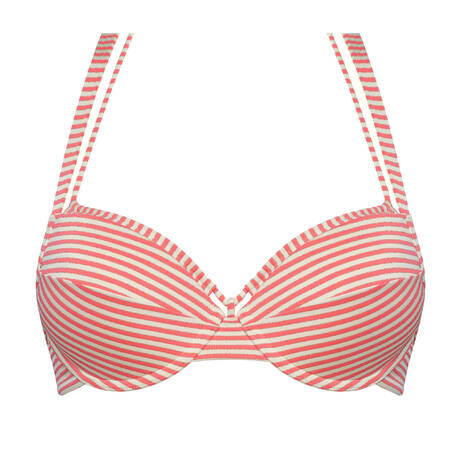 MARLIES DEKKERS Push-up bikini top Holi Vintage Rose/Golden Lurex