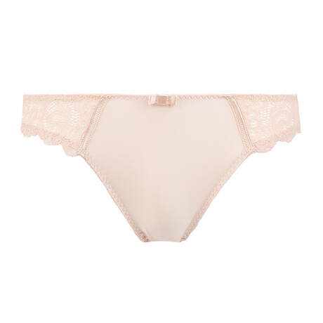 MAISON LEJABY Slip Gaby Rose Fumé