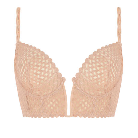 LIVY Soutien-gorge bustier en dentelle Chanzy Sand