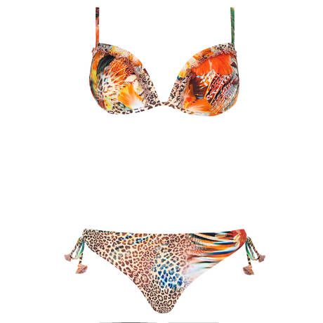 SUNFLAIR Two-piece push-up swimsuit Wild Multicolor