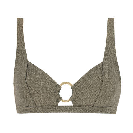 LIVIA Bralette bikini top Maria Doradas Khaki