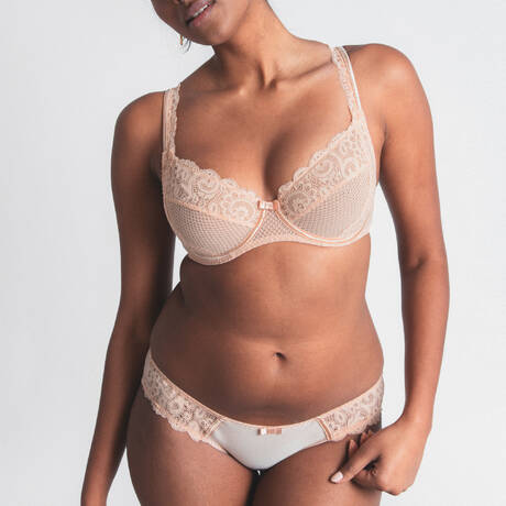 2 pieces set MAISON LEJABY Gaby Rose Fumé