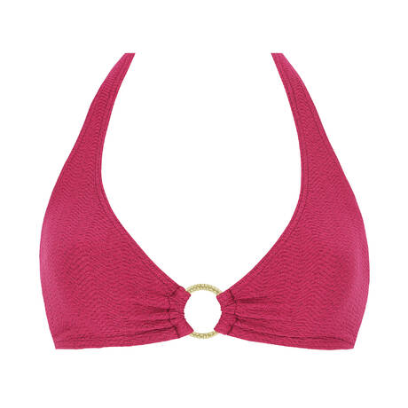 LIVIA Triangle bikini top Eiglae Doradas Raspberry