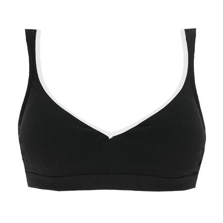 LIVIA Bralette bikini top Leily Madryn Black