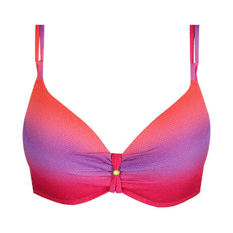 MARIE JO Heart-shaped padded bikini top Nusa Dua Spectral
