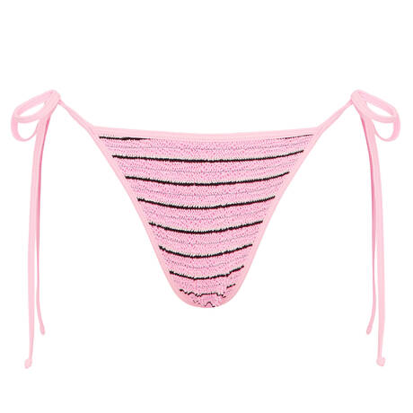 BOND-EYE Bas de maillot de bain brésilien lacets Anisha Acapulco Pastel Pink