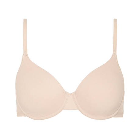 HANRO Cotton Underwire bra Cotton Sensation Beige