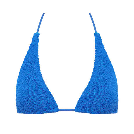 BOND-EYE Multiposition triangle bikini top Sofie Les basiques Cobalt Recycled