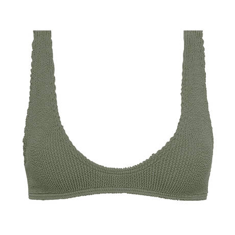 BOND-EYE Haut de maillot de bain brassière Scout Les basiques Khaki Eco