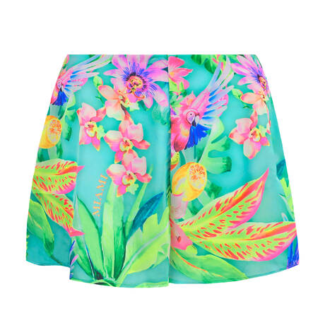LULI FAMA Beach shorts Carribean Fantasy Multicolor