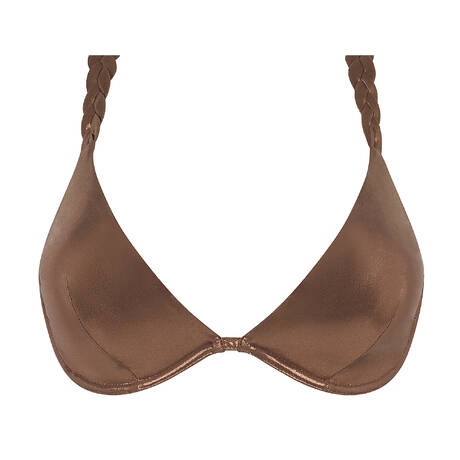 CHANTELLE Haut de maillot de bain triangle armatures Shaman Shadow Bronze