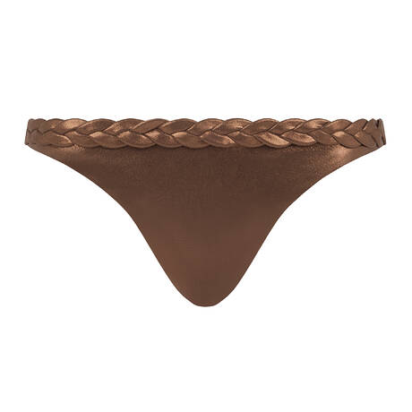 CHANTELLE Bas de maillot de bain tanga Shaman Shadow Bronze