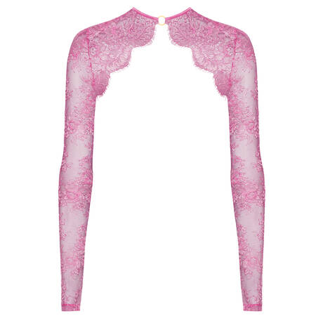 EDGE O' BEYOND Lace Long sleeves Amaya Pink