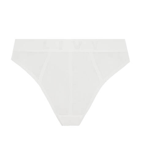 LIVY String taille haute Blue Monday Blanc