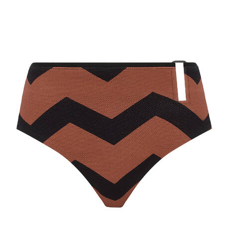 CHANTELLE High-waisted bikini bottom Totem Hypnotic Earth