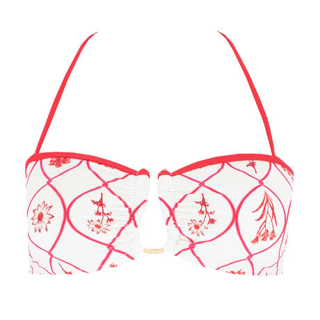 SEAFOLLY Haut de maillot de bain bandeau Marbella Flame