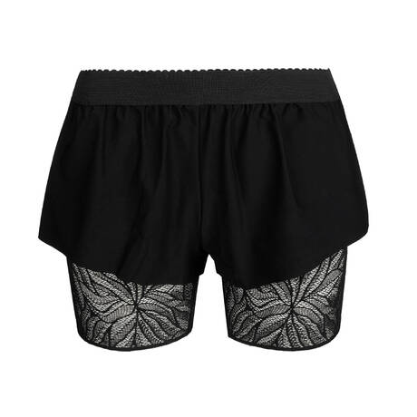 SARDA Lace Cycling shorts Tomorrowland x Sarda Black