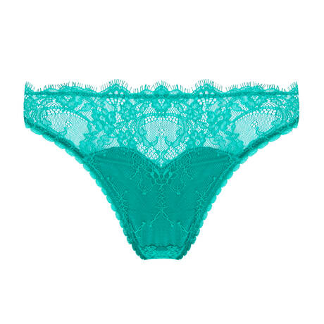 DITA VON TEESE String en dentelle Zsa Zsa Peacock