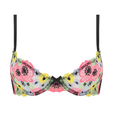 FLEUR DU MAL Soutien-gorge corbeille Azalea Noir