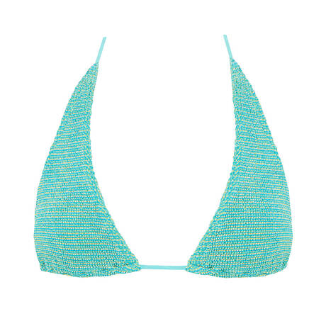 BOND-EYE Triangle bikini top Sofie Tulum Lagoon Lurex